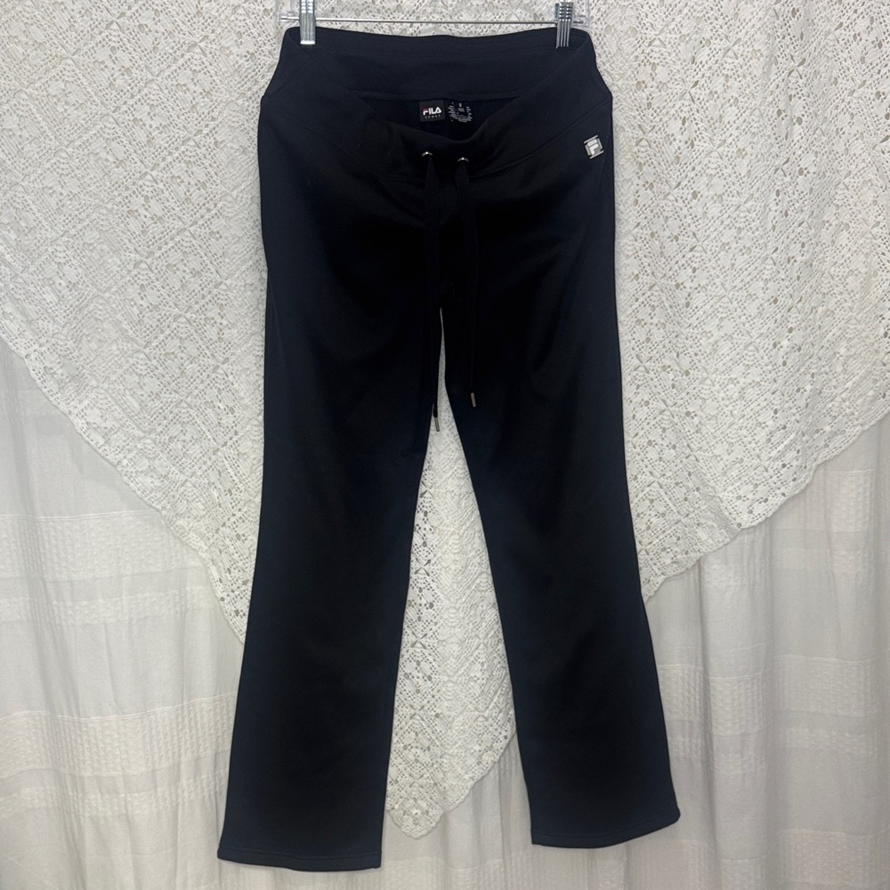 Fila Sport Women’s Black Athletic Bootcut Pants